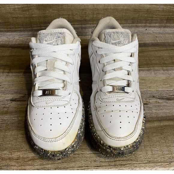 NIKE‎ AIR FORCE 1 KSA (GS) RECYCLED WOOL DB2813-100 4Y - Picture 1 of 8